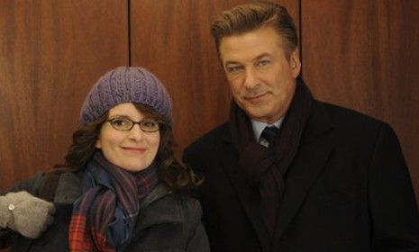 Tina Fey and Alec Baldwin