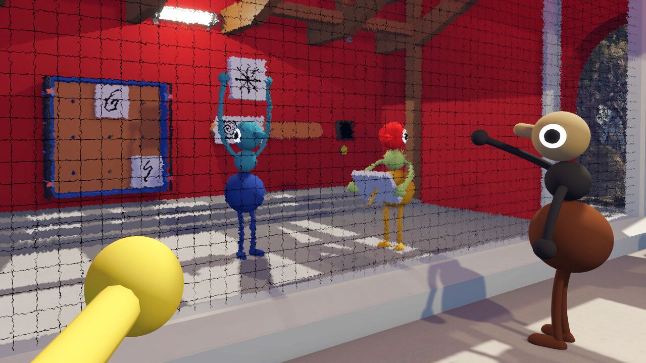 Players solving a puzzle cooperatively