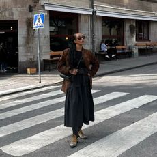 An image of @monamali_ showcasing a dated boot trend. 