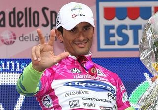 Daniele Bennati (Liquigas) counts his wins