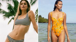Best swimsuit brands - solid and striped