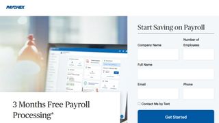 Paychex website screenshot.