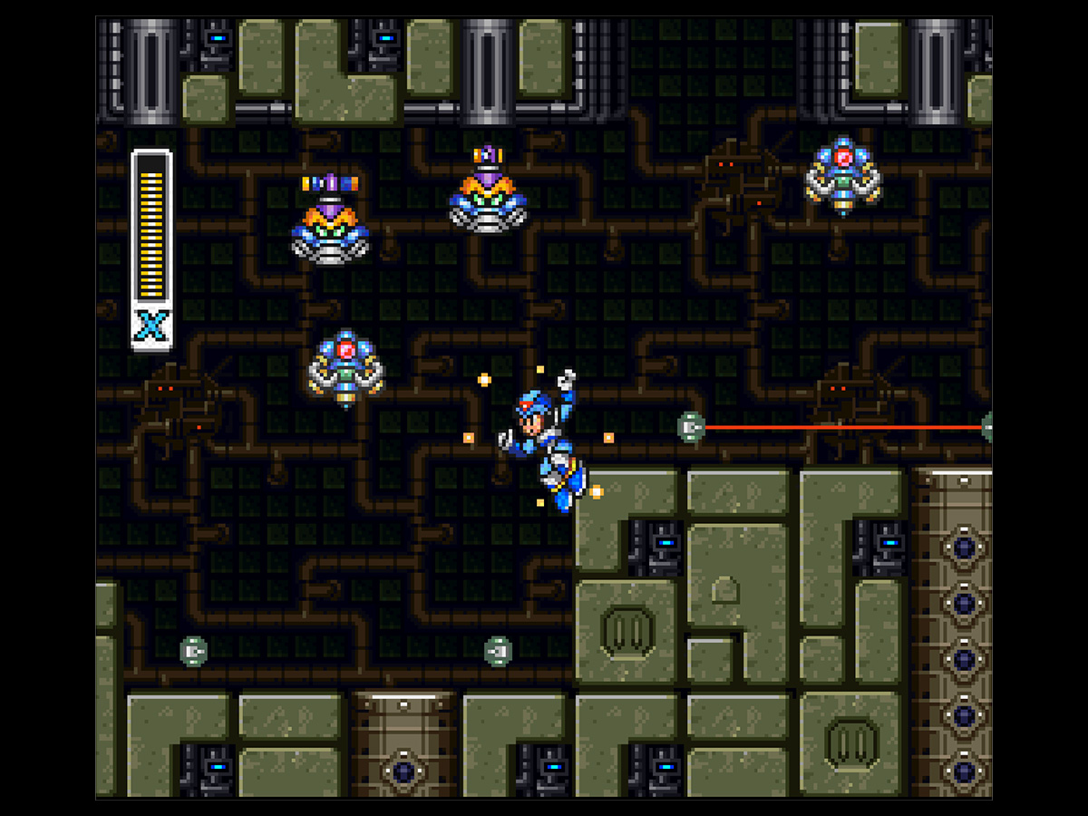 Mega Man X (1993; SNES)