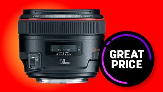 Canon EF 50mm f/1.2L now just $1,399