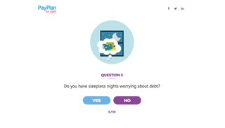 The light, gentle illustrative style of PayPlan helps position the brand as friendly and caring