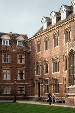 historic exterior of St Catharine's College