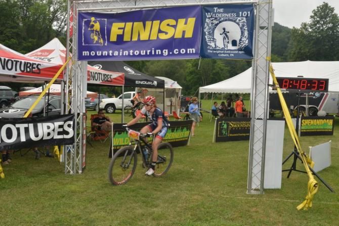 Kathleen Harding (Team CF) had a great race finishing 2nd in the women's class