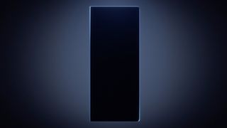 Samsung Galaxy Z Fold 7 in silhouette closed and partially open