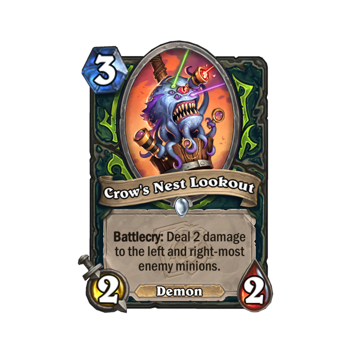 Cards from Hearthstone's The Deadmines set.