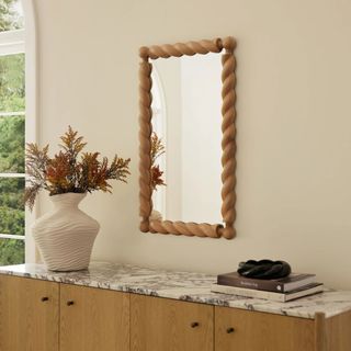 Braided Mirror by Sarah Sherman Samuel