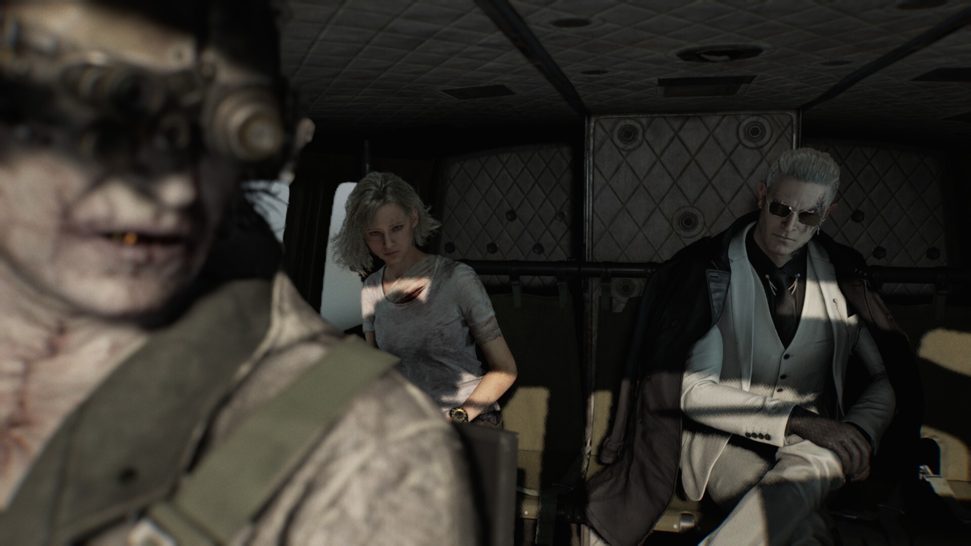 Zeno in a helicopter
