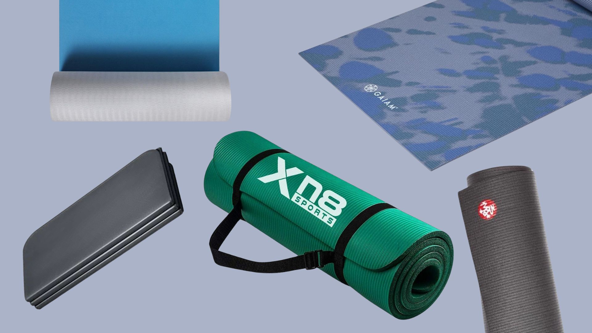 A selection of the best thick yoga mats, tried and tested by us in 2025