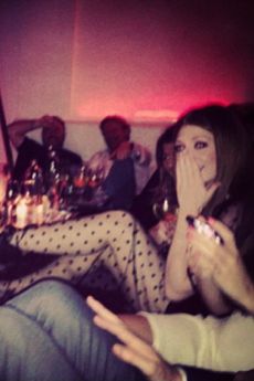 Nicola Roberts' party in Amsterdam
