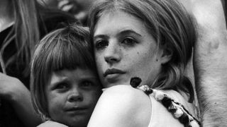 JULY 05: Marianne Faithfull, Mick Jagger'S Companion, And Her Son Nicholas From Her First Marriage, During A Concert Of The Rolling Stones In Hyde Park, London, In 1969
