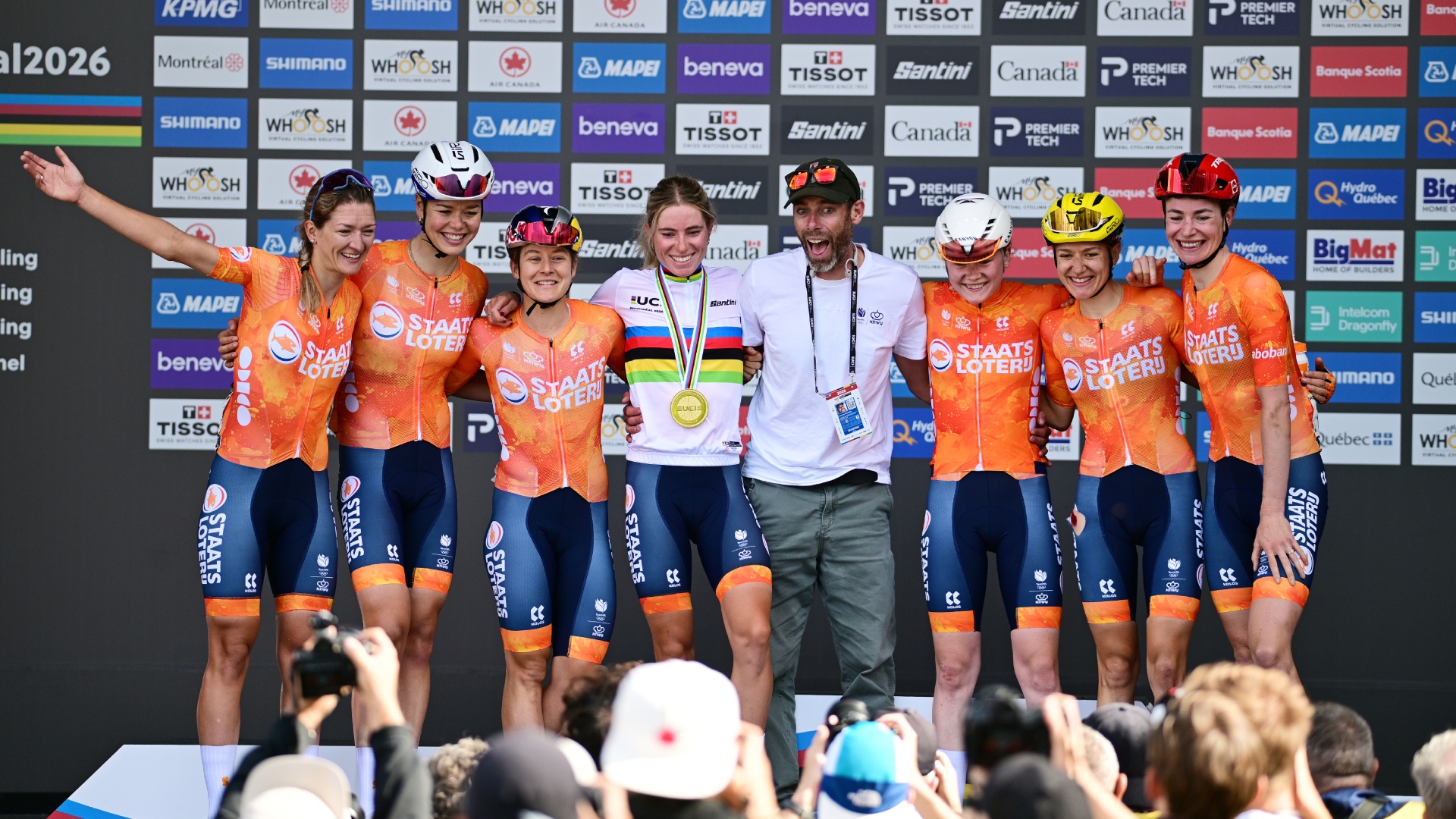 Only Demi Vollering gets the rainbow jersey, but Worlds triumph belongs to the full Dutch team