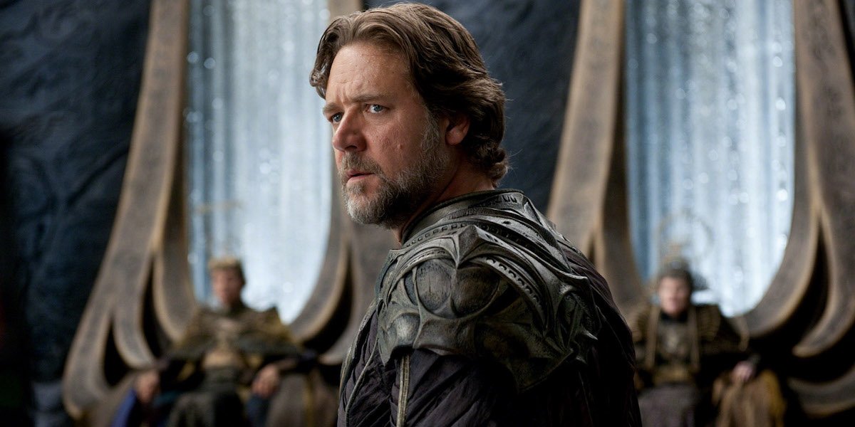 Thor: Love and Thunder: Russell Crowe será Zeus