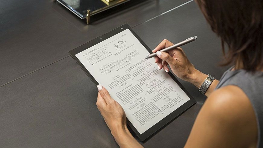 Sony promises an end to the A4 notepad with flexible 'Digital Paper', The  Independent