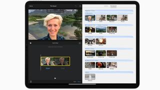 Software for editing videos for YouTube: iMovie