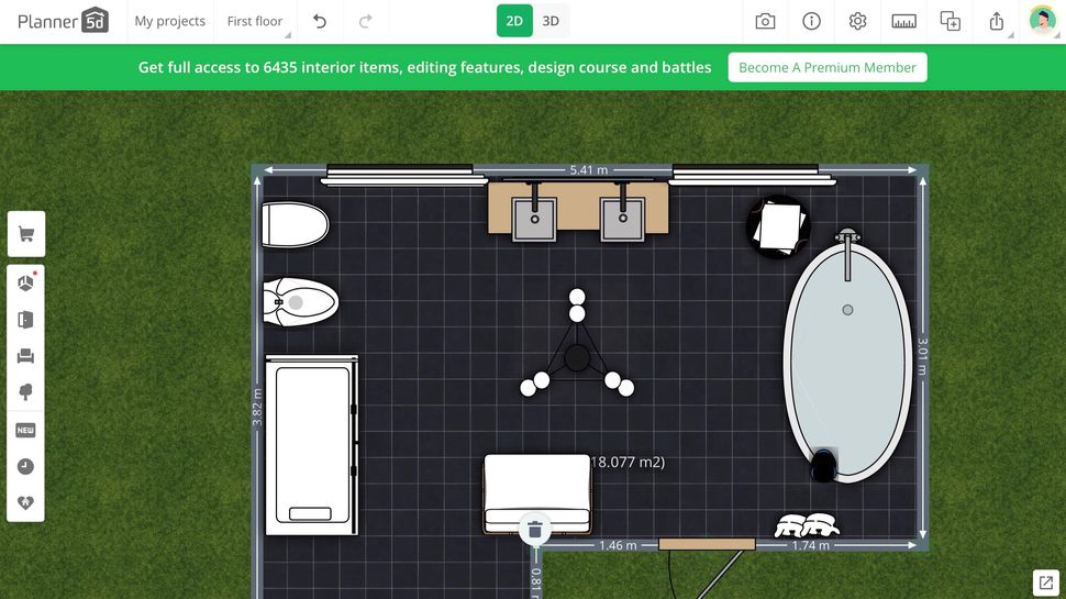 Planner 5D review TechRadar