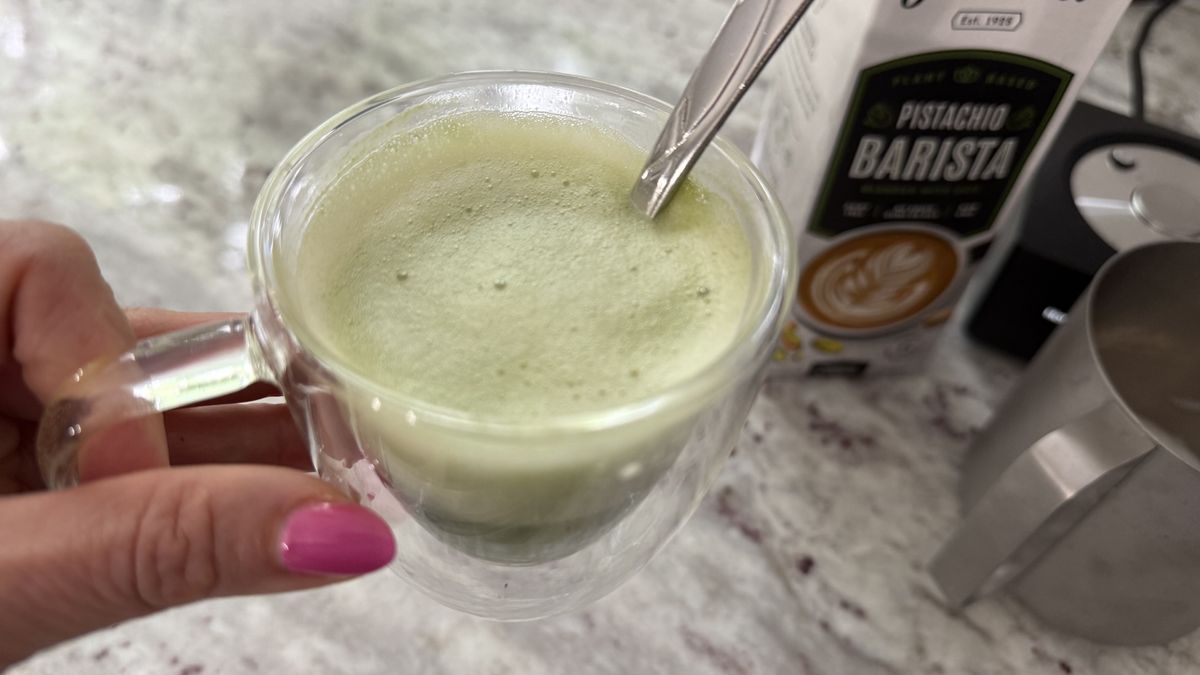 Terra Kaffe Aero with plant based milk