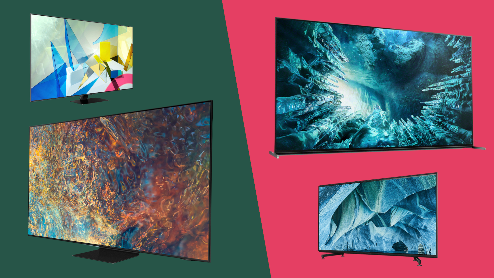 The best 8K televisions: Sony ZG9 8K vs Samsung QLED 8K Q950R vs LG NanoCell