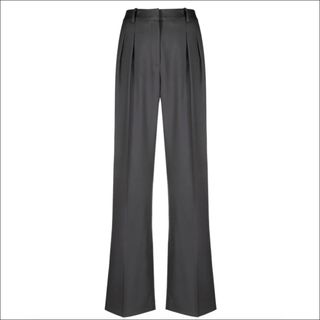 High Waisted Tailored Trousers 