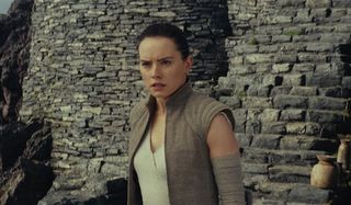 Rey in Star Wars: The Last Jedi