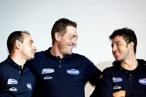 Paolo Bettini and Stefano Zanini