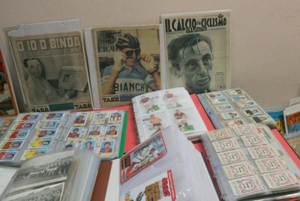 Coppi's fame is highlighted by the huge amounts of memorabilia relating to him