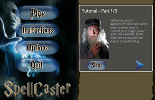 Harry Potter Spellcaster (Free; Android)