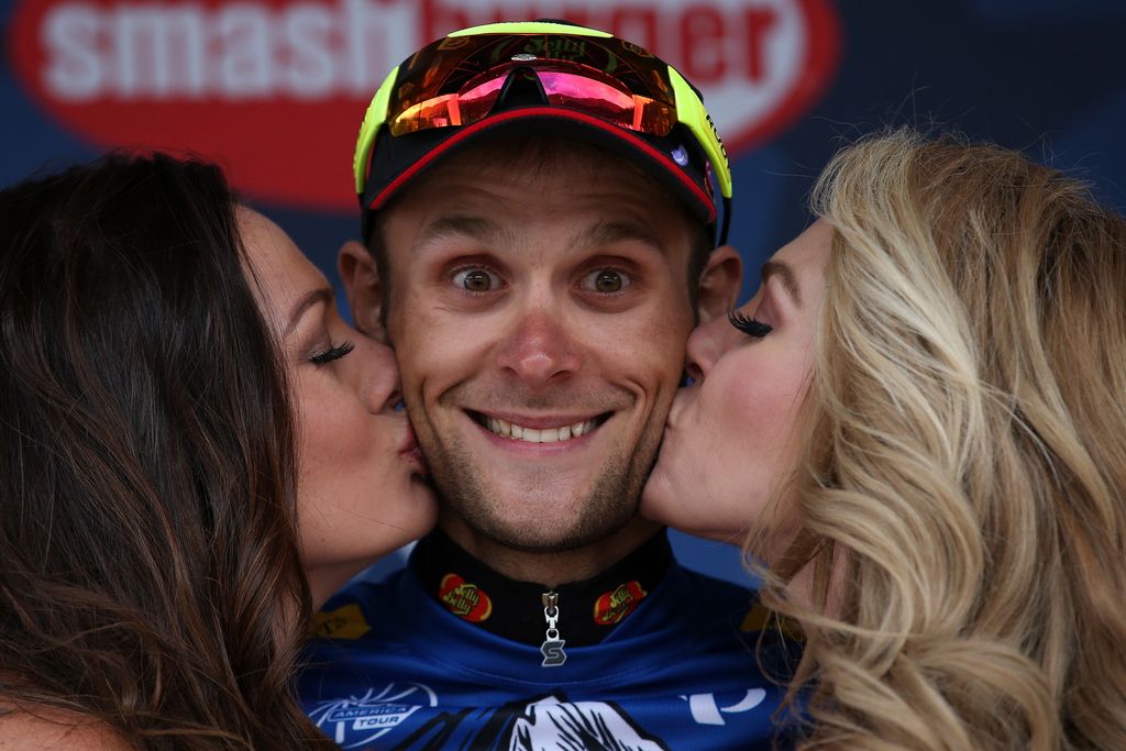 Alexandr Braico (Jelly Belly p/b Maxxis) looks a little surprised