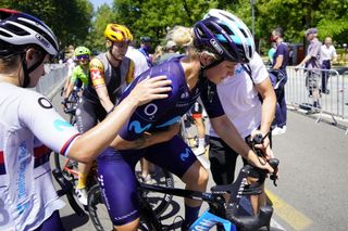 Giro d'Italia Donne 2022 - 33rd Edition - 5th stage Capri - Reggioo Emilia 126,8 km 04/07/2022 - Emma Norsgaard (DEN - Movistar Team) - photo Massimo Fulgenzi/PMG Sport/SprintCyclingAgencyÂ©2022