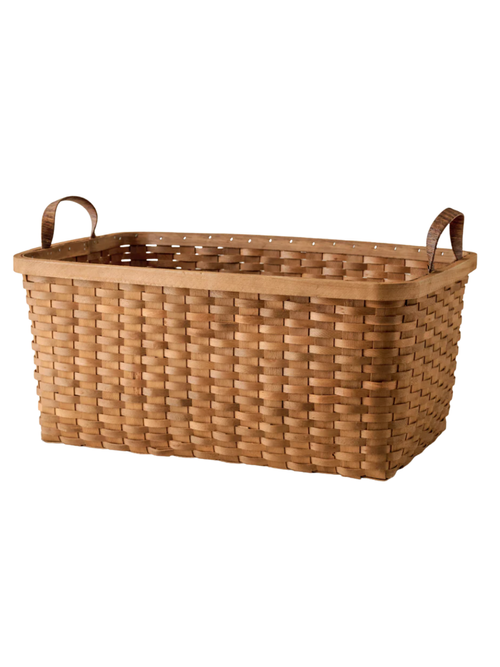 Antique Inspired Woven Harvest Basket