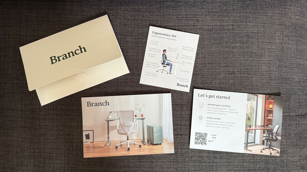 Pictures of the Branch Office chair.