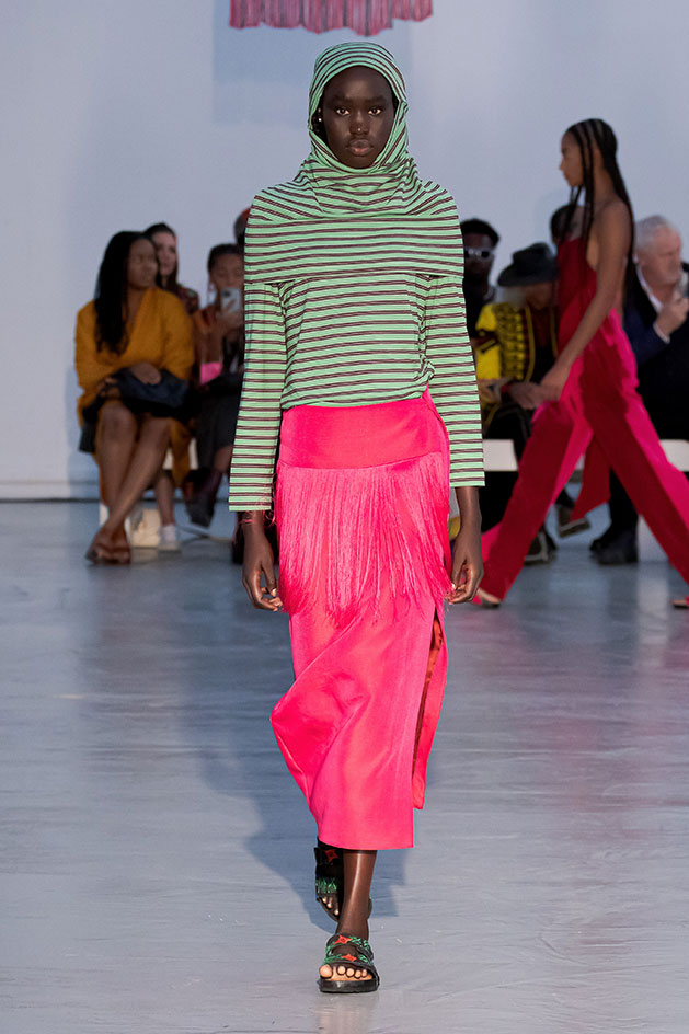 London Fashion Week S/S 2022 Nensi Dojaka