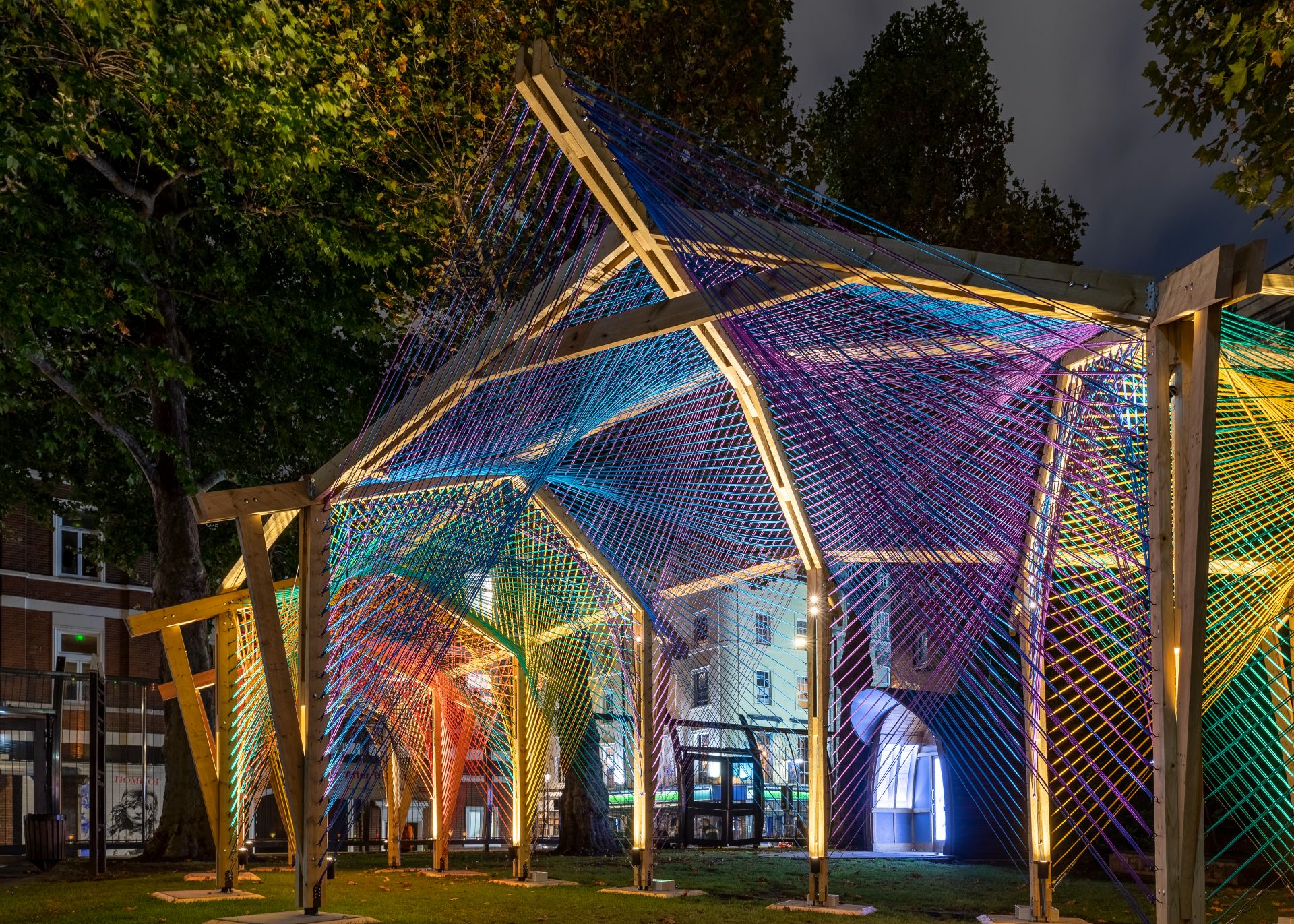Pride Pop Up installation in London called ‘Rainbow After The Storm’