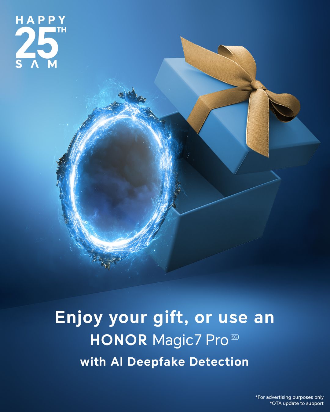 Promo material for the Honor Magic 7 Pro