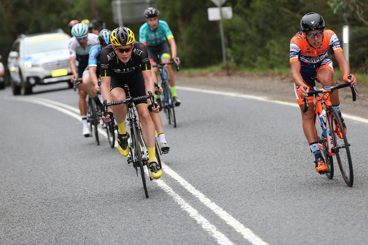 The breakaway in action
