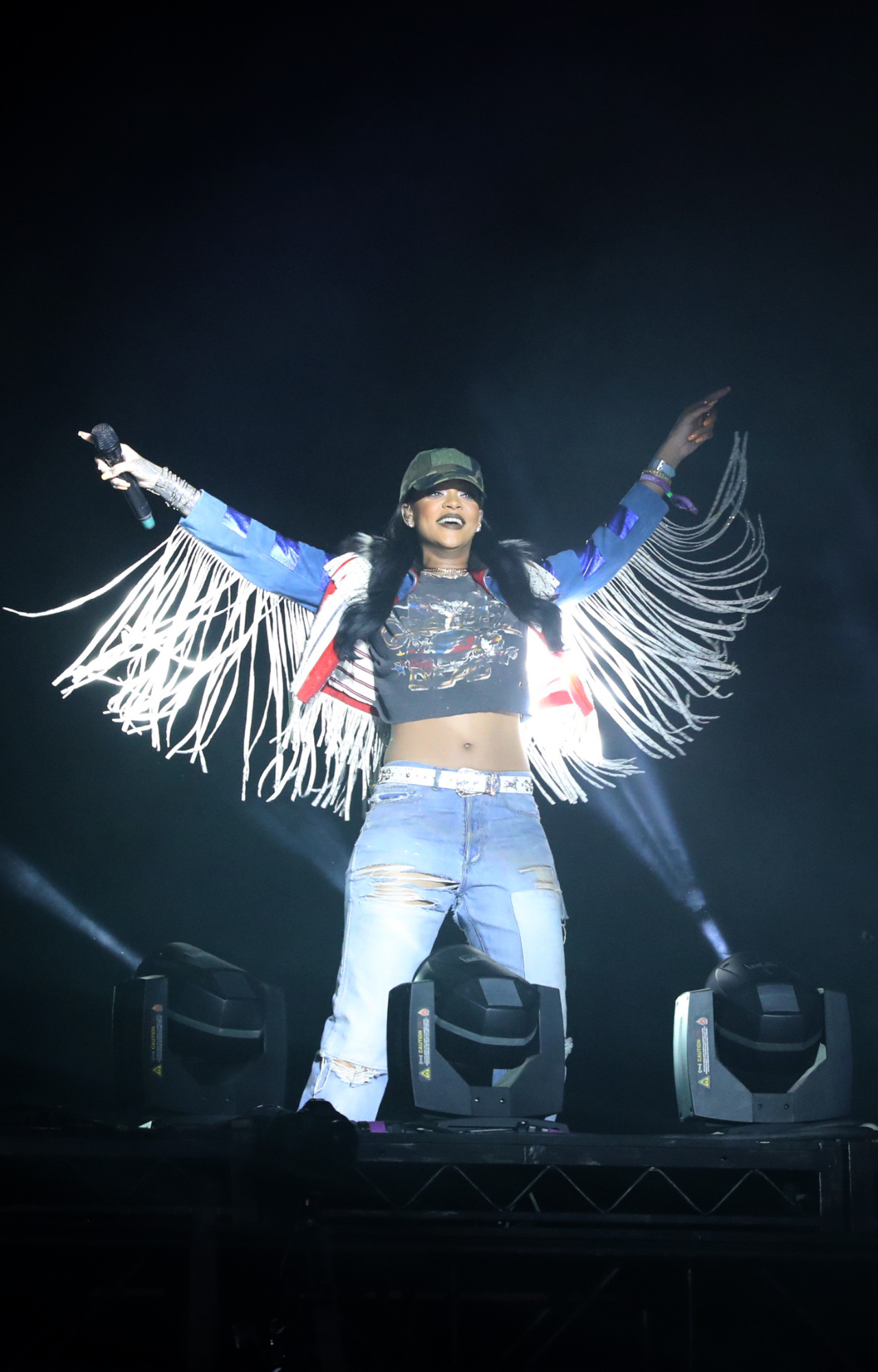 Rihanna performs Day 3 of 2016 Coachella Valley Music &amp; Arts Festival Indio, California