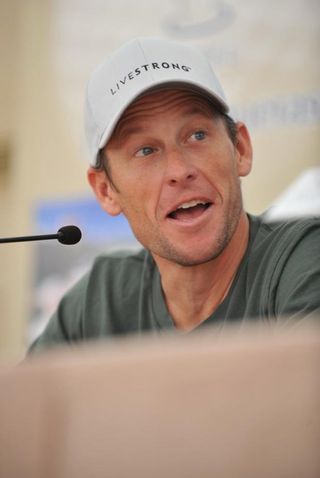 Lance Armstrong is keeping his travel plans to himself