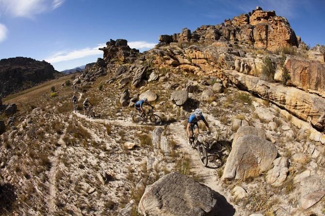 Nico Bell &amp; Gawie Combrink of Westvaal-Bells Cycling