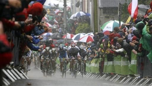 Wicked weather on the third stage of the Tour of Ireland