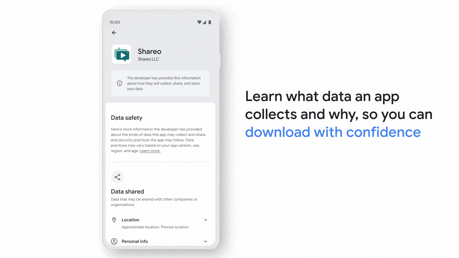 Google Play's new data safety section