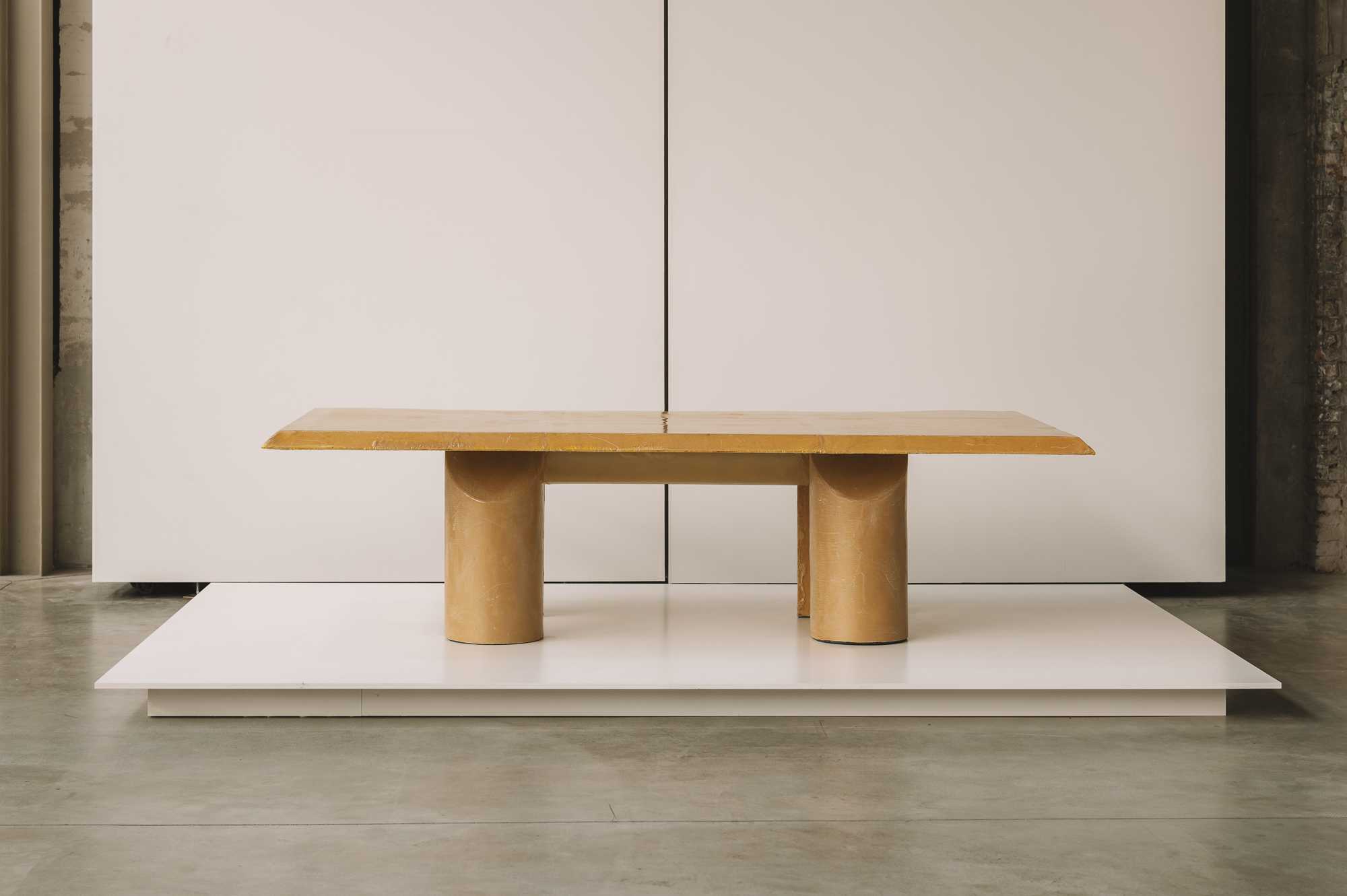 Exhibition by Bocci in a wharehouse in Berlin