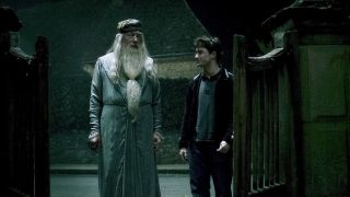 Harry and Albus in Harry Potter and the Half-Blood Prince.