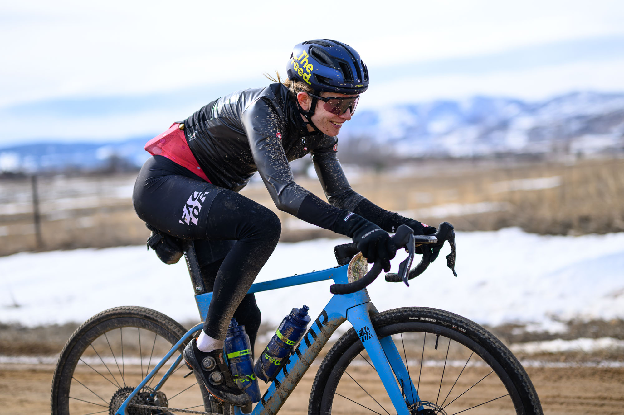 Lauren De Crescenzo rides to a second win at Old Man Winter Bike Rally