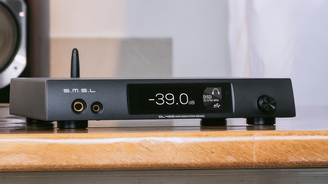 SMSL DL400 headphone DAC – expanded using generative AI