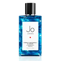 Jo Loves, Cobalt Patchouli and Cedar 50ml, £75