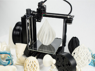 The Makergear M2 3D printer.