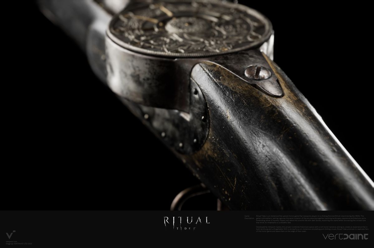 Concept art from Unreal Engine 5 horror game Rital Tides